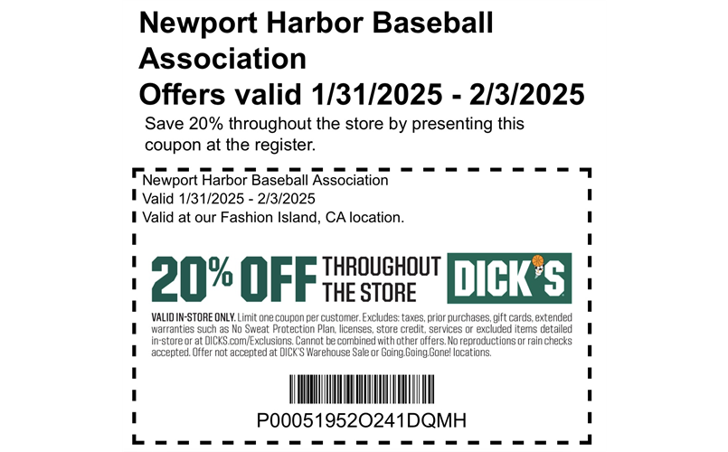 Dick's Sporting Goods Coupon